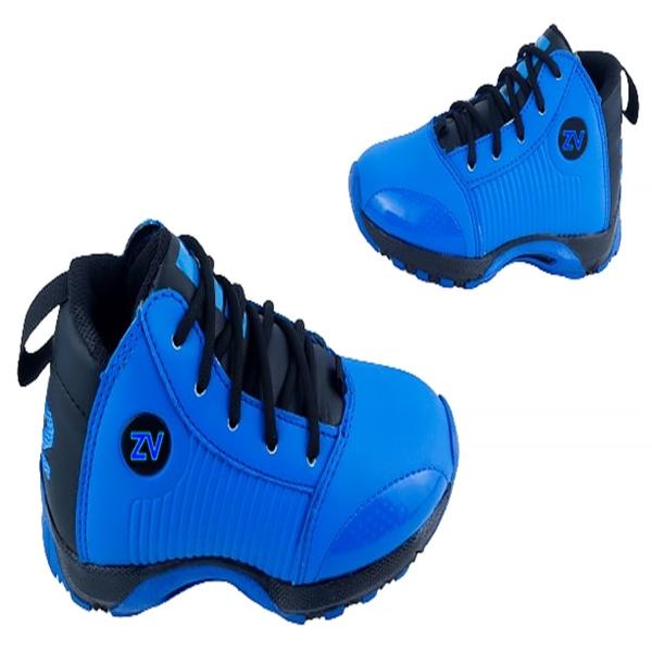 Tenis Niño Basquetbol Arco Ortopedico Baloncesto Ap-23 Negro