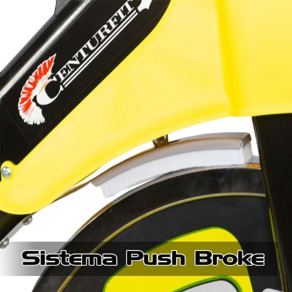 Bicicleta Spinning Fija 11 Kg Centurfit Fitness Gym Estatica.