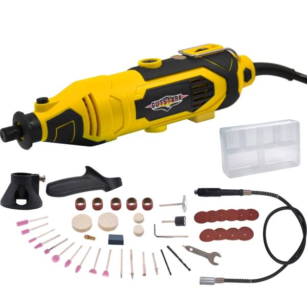 Taladro Esmeril Mototoo Drill Rectificadora 135w  6 Velocidades 33000 RPM Incluye 87 Accesorios