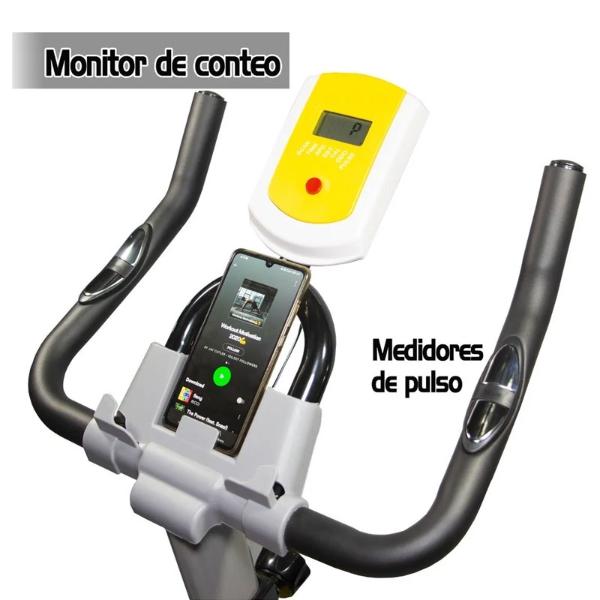 Bicicleta Spinning Fija 11 Kg Centurfit Fitness Gym Estatica.