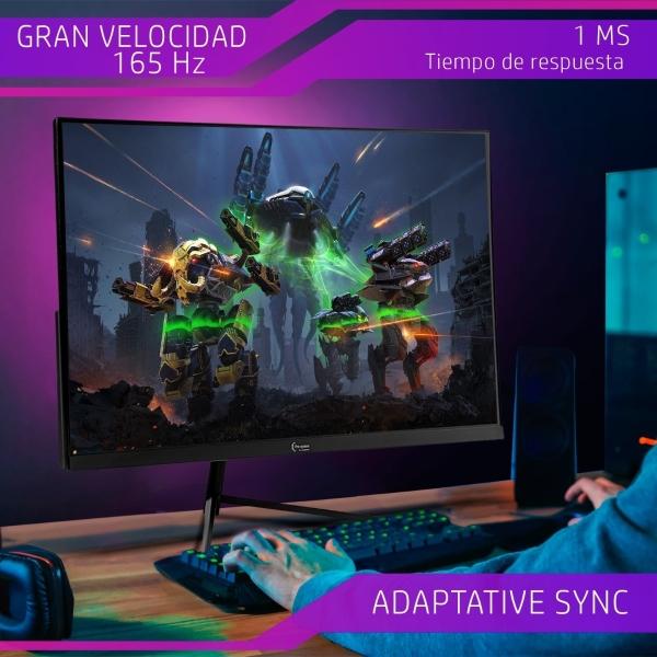 Monitor Gamer 27 pulgadas 165hz Audiotek 1ms FreeSync 1920x1080 Hdmi Displayport 40w