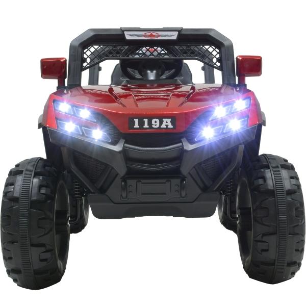 Carro Montable Buggy Electrico Luces Musica Usb