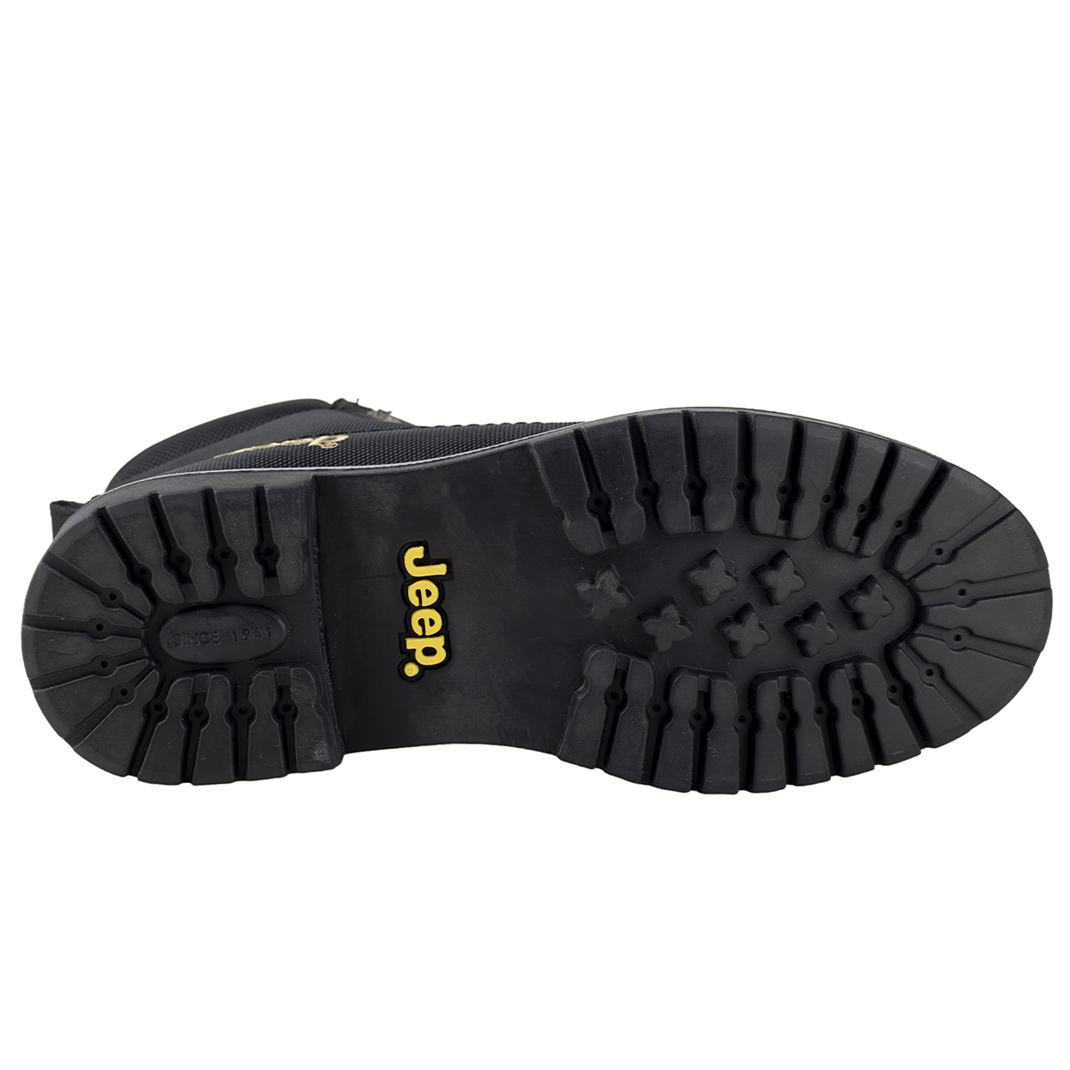 Botas Urbanas Jeep Para Hombre De Lona 3801-20 Negro Confort.