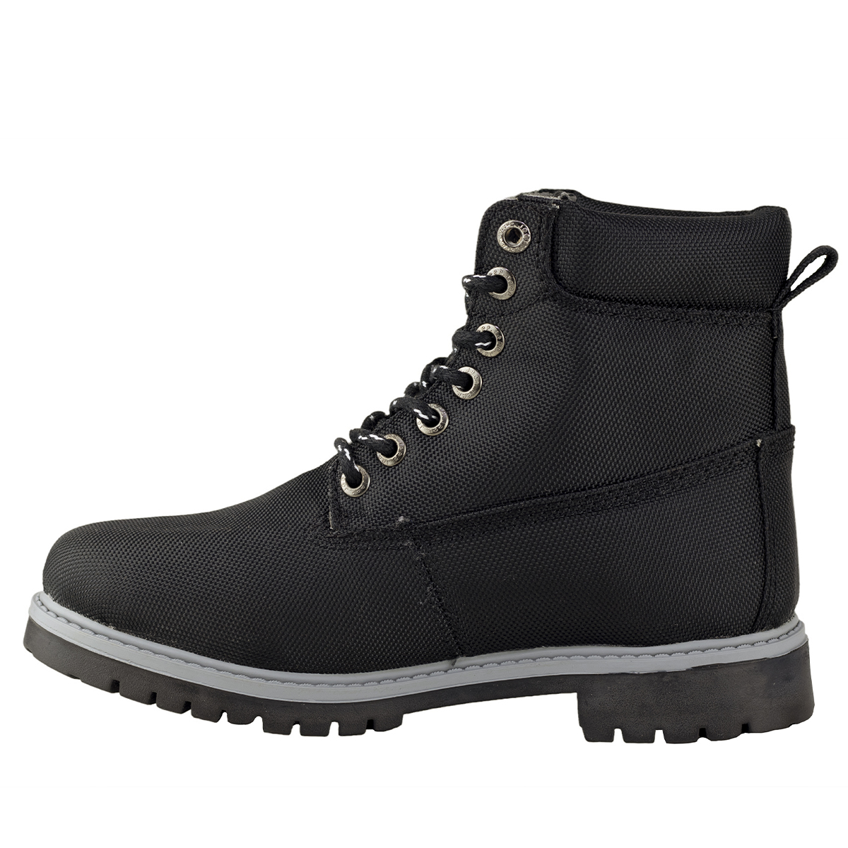 Botas Urbanas Jeep Para Hombre De Lona 3801-20 Negro Confort.
