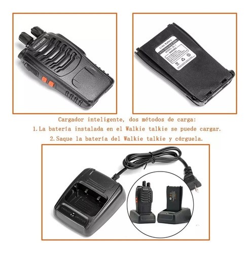 Radios Baofeng Walkie Talkies Bf-888s Kit 2 Pc Manos Libres