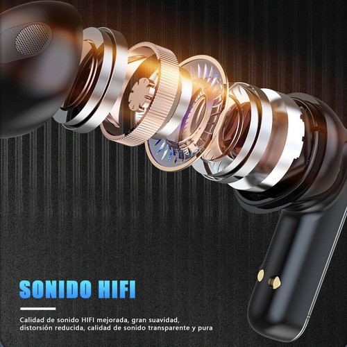 Audífonos Inalámbricos Bluetooth In-ear Carga Inalámbrica