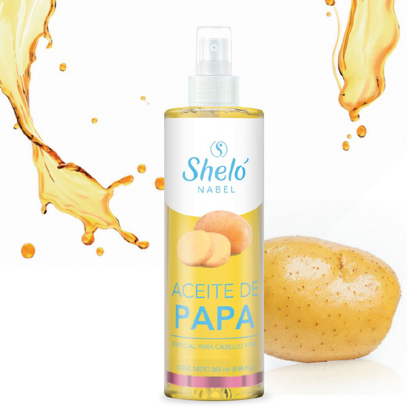 Aceite de Papa Sheló Nabel Para Cabello y Piel
