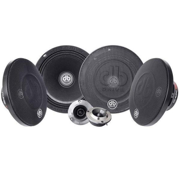 Set de Medios DB Drive PRO6K4M 500 Watts 6.5 Pulgadas M ... .