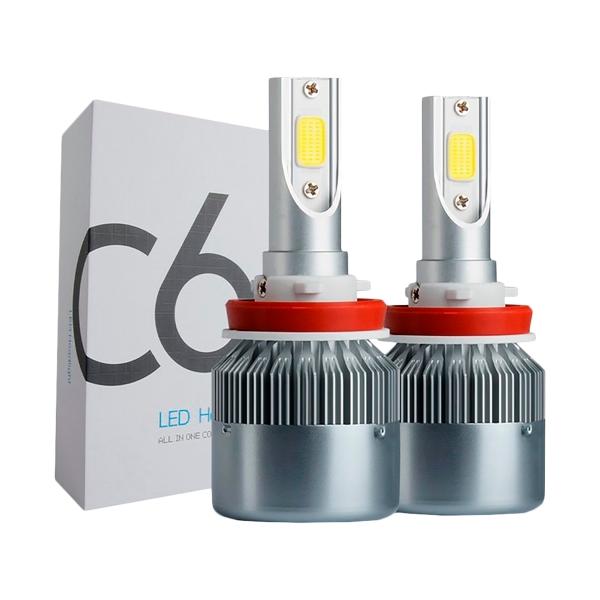 Kit 2 Luces Led C6.2 H4/HL 40 Watts 6000k Calidad