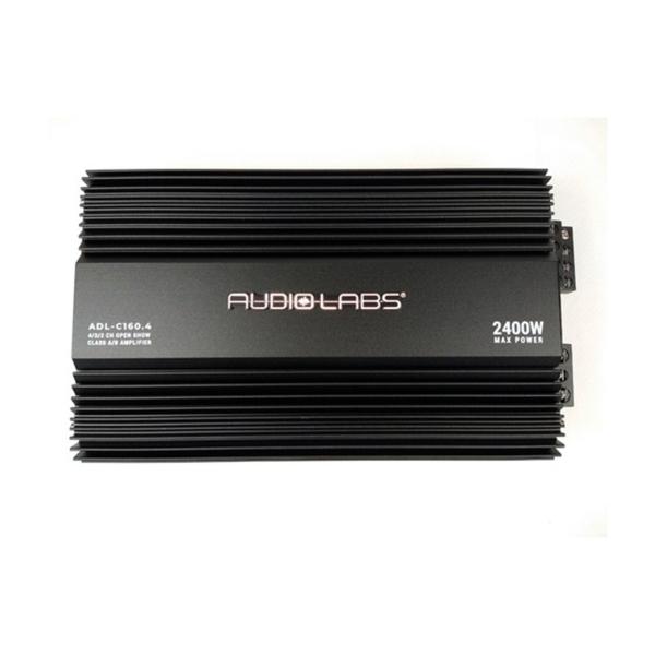 Amplificador 4 Canales Audiolabs Adl-c160.4 2400 Watts Clase A/b 