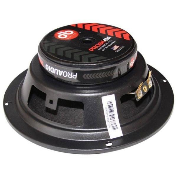 Set de Medios DB Drive PRO6K4M 500 Watts 6.5 Pulgadas M ... .