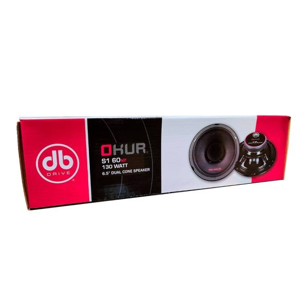 BOCINAS DE DOBLE CONO 6.5 PULGADAS DB DRIVE 