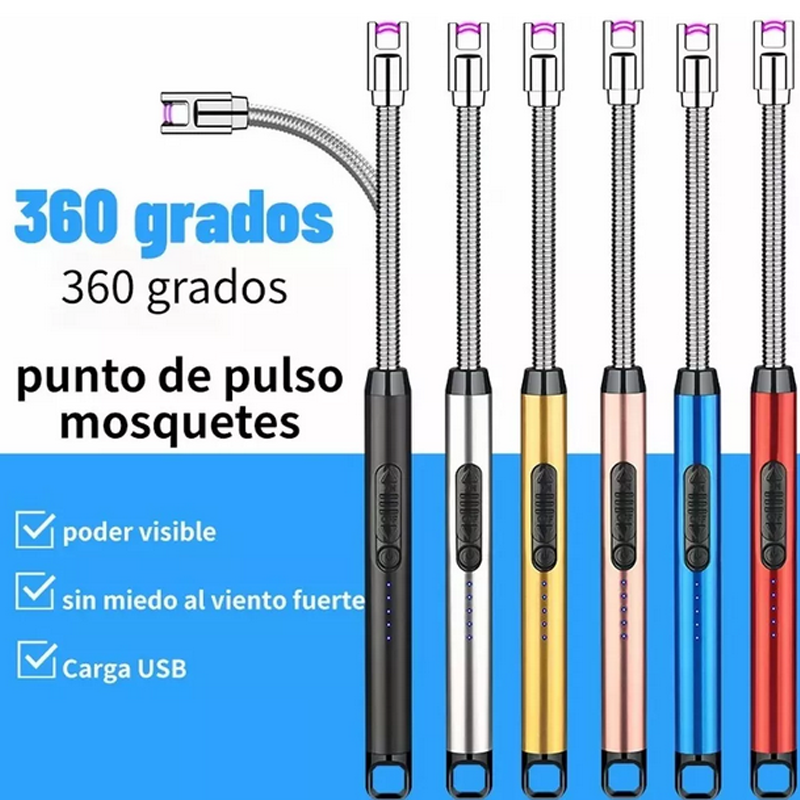 Encendedor Eléctrico Electrónico Recargable Usb 