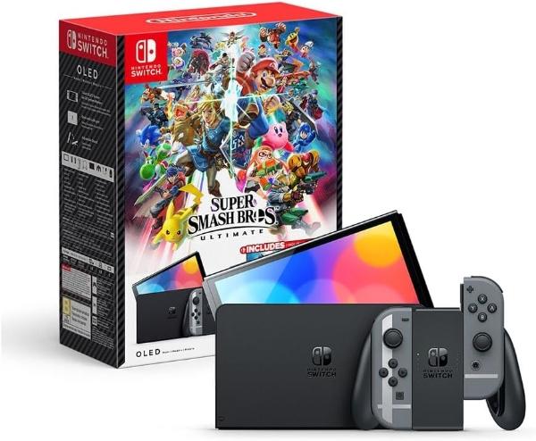 Consola Nintendo Switch Oled Super Smash Bros - Game Center