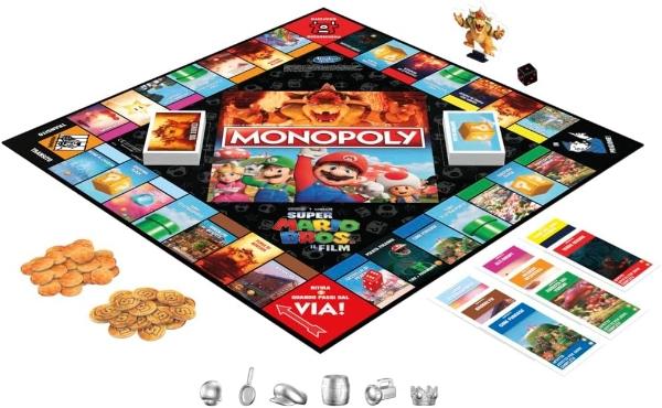 Hasbro Juego De Mesa Monopoly Mario Bros La Pelicula - Game Center.