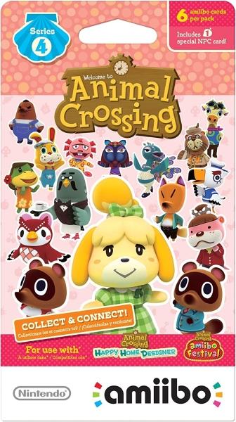 Amiibo Cards Animal Crossing Tarjetas Serie 4 - Game Center.