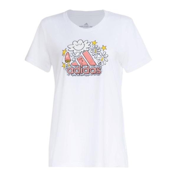 Playera adidas blanca mujer online