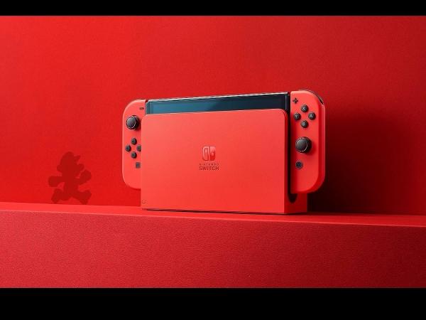 Consola Nintendo Switch Oled Rojo Mario Bros - Game Center
