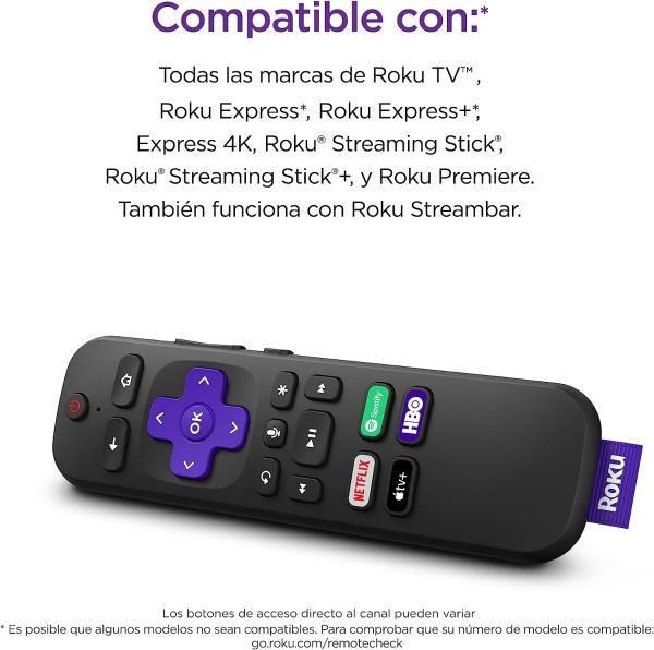 Roku Control Remoto De Voz - Game Center
