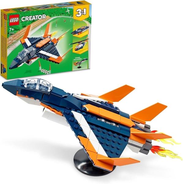 Lego Set Creator Avion Jet Supersonico 3 En 1 - Game Center.