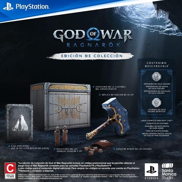 God Of War Ragnarok Collectors Edition Ps5 | Ps4 - Game Center