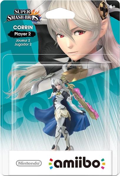 Amiibo Super Smash Bros Corrin Player 2 - Game Center