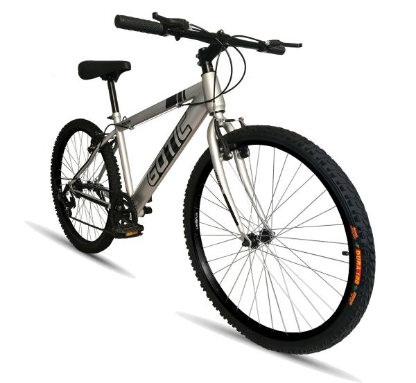 Bicicleta Montaña Gotic 6 Velocidades Rodada 26 Gris
