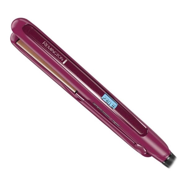 Plancha De Cabello Remington Pro 1 Flat Iron With Triple Infusion Micro-conditioner Technology S7740 Borgoña 120v