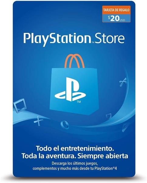 Playstation Tarjeta De Regalo 20 Usd - Game Center