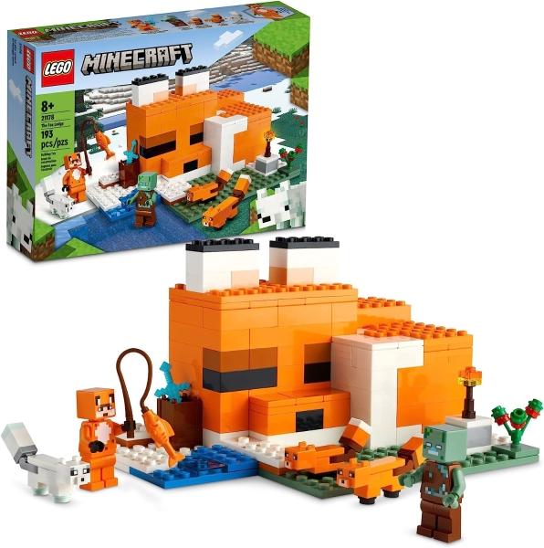 Lego Set Minecraft Refugio Del Zorro - Game Center