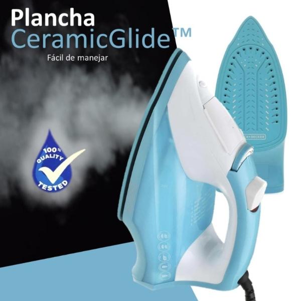 Plancha Ropa Vapor Vertical B+ D Suela Ceramica Control Temp