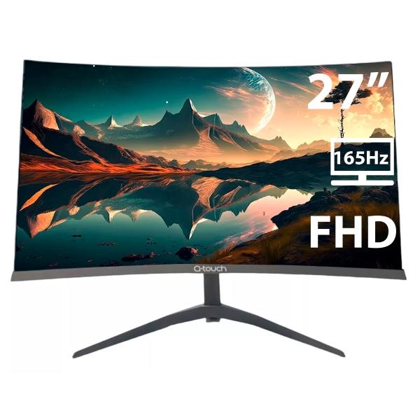Monitor Gamer Qtouch QT-G27C  27" Curvo Full HD 165Hz HDMI.