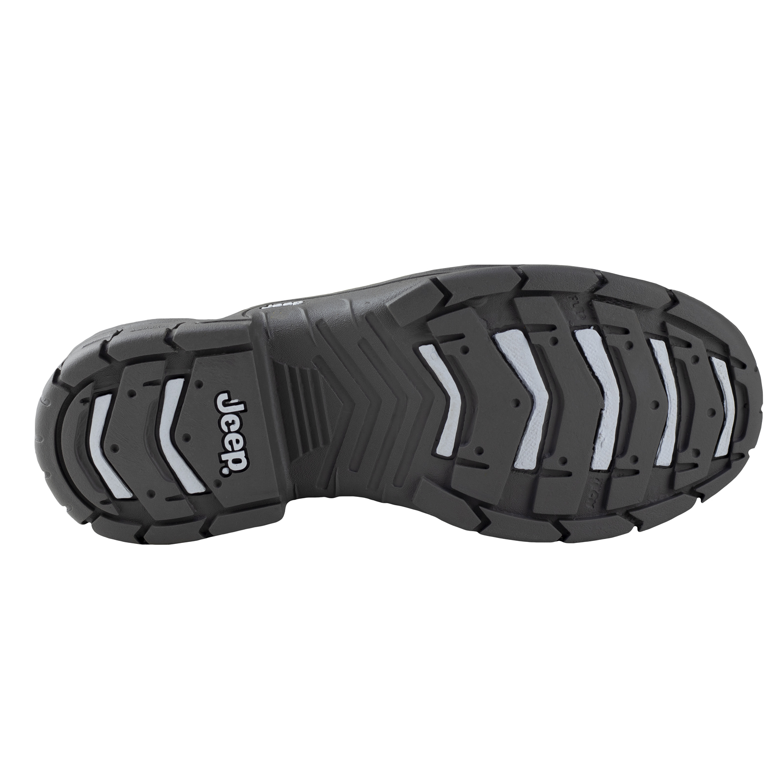 Bota Industrial De Seguridad Jeep Con Casco Poliamida 5124 Gris.