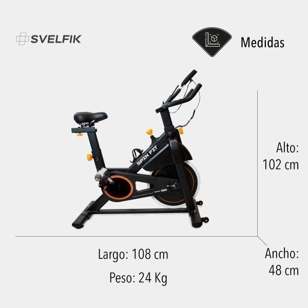 Bicicleta Para Hacer Ejercicio Spinning Fija Estática 8kg NG