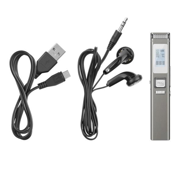 GRABADORA DIGITAL DE VOZ ULTRA COMPACTA - REC-854 - STEREN