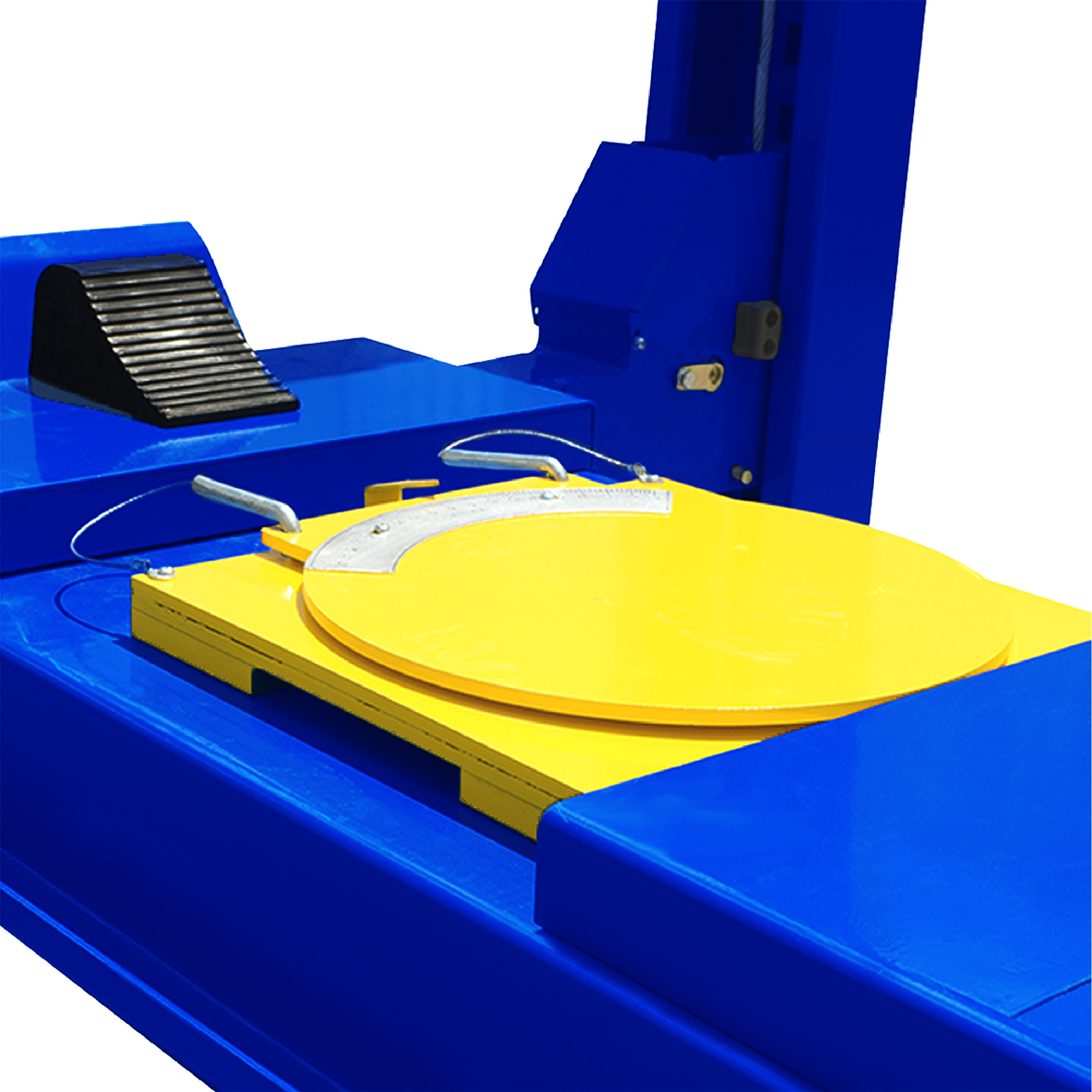 Rampa Ascensor 4 Postes Discos de Alineación 10500 Lbs 110V HANTEC