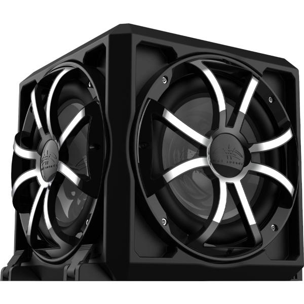 Caja de Subwoofer de Radiador Pasivo Sellado Marino Wet Sounds REVO 12 PSE XSB-SS 1000 Watts 15.5 Pu 