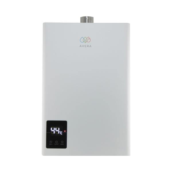 AVERA Calentador Agua Instantáneo Modulante usa Gas Natural para 2 Regaderas CM14NAT