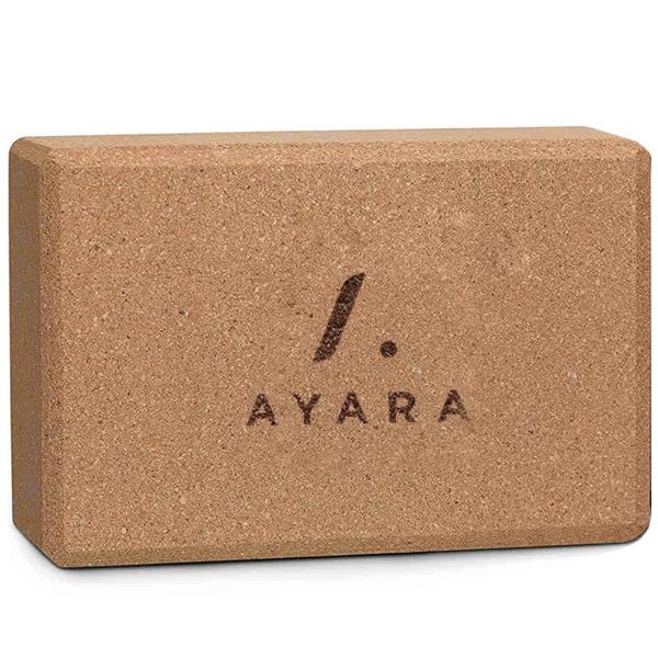 AYARA Bloque de Yoga y Pilates Corcho Ejercicio en Casa BLOQ02