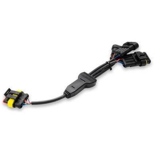 Par de Cables Divisores Marinos Wet Sounds RGB-4P-1M/3F RGB de 4 Pines 1 Macho/3 Hembra 