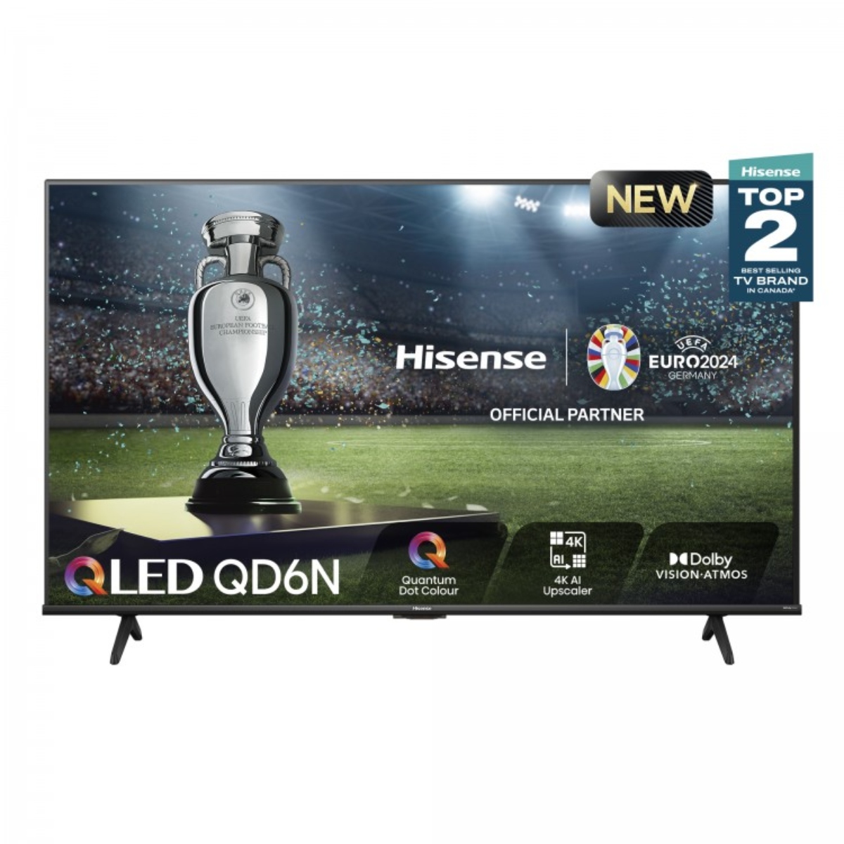 Pantalla Hisense 50QD6N 50" QLED 4K / UHD Google TV ORTY15