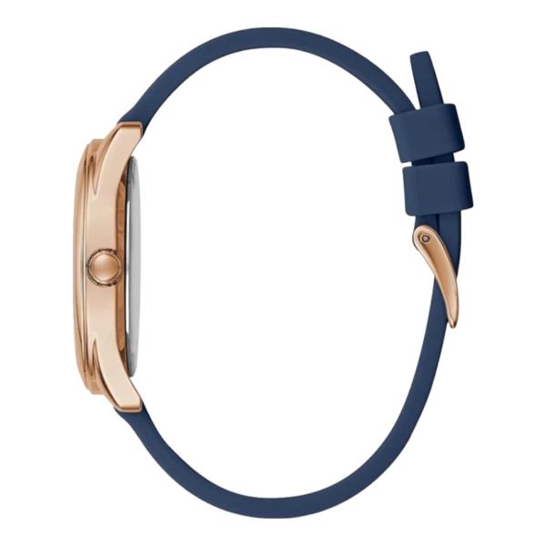SET DE RELOJES GUESS EN PAREJA PARA SAN VALENTÍN COLOR AZUL Y DORADO GW0263G2/GW0107L4