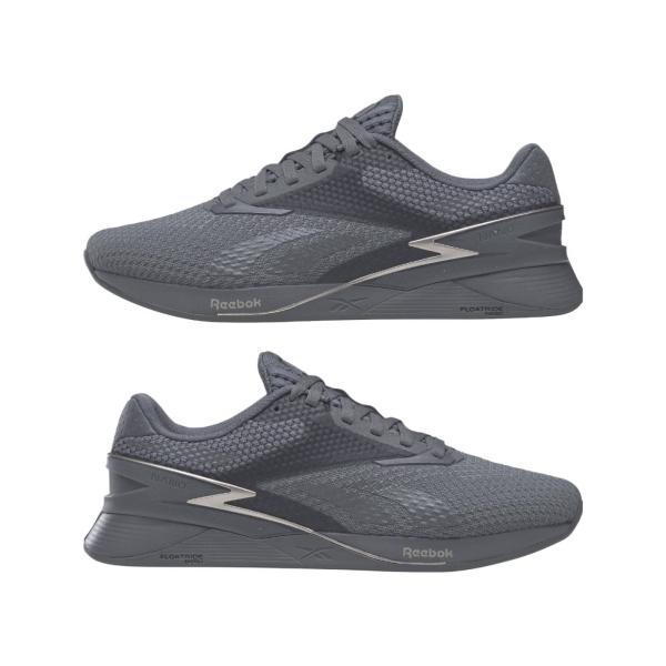 TENIS REEBOK MUJER GRIS REEBOK NANO X3 HP6053 CALCETAS DE REGALO