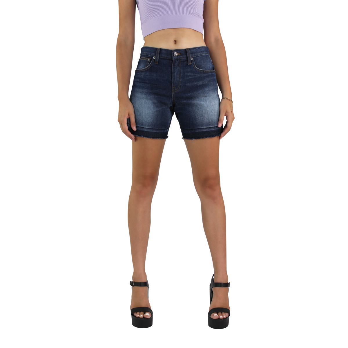 Bermudas Azul Mujer