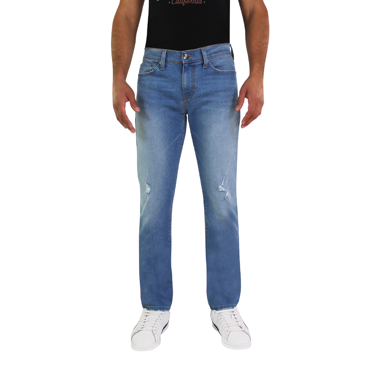 Jeans Innermotion Azul Claro Corte Slim Estilo 3355 Para Hombre.