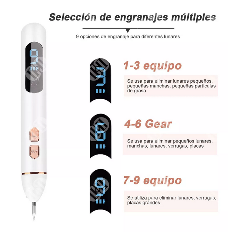Pluma dermatologica Quita lunares Verrugas Remueve Manchas Pecas Tatuajes