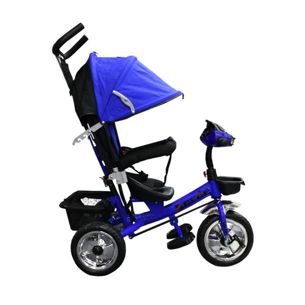 Triciclo Infantil Evolutivo con Luz y Sonido para niños G106 Azul