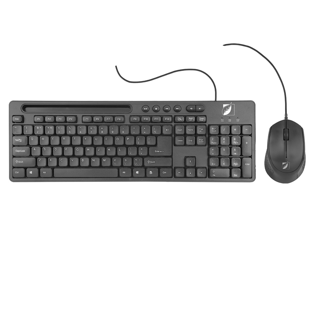 Kit De Teclado Con Teclas De Acceso Rápido Y Soporte Para Celular 18-8326
