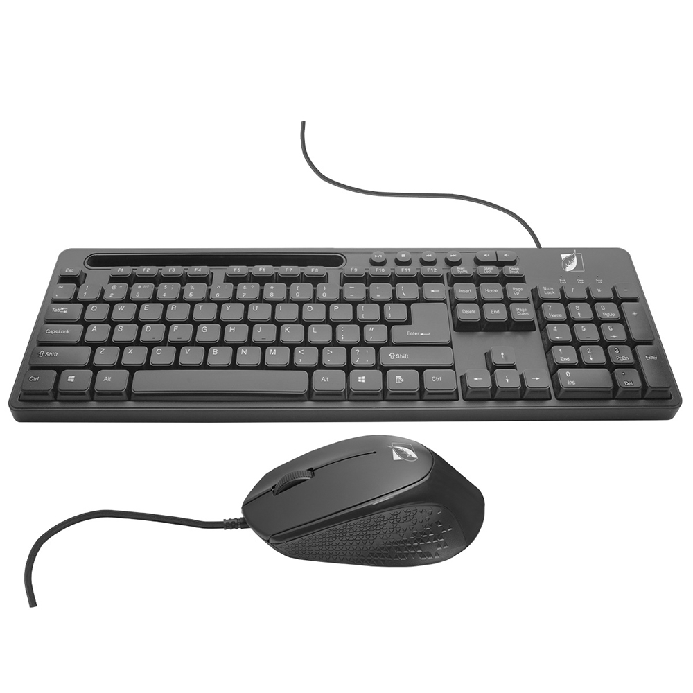 Kit De Teclado Con Teclas De Acceso Rápido Y Soporte Para Celular 18-8326