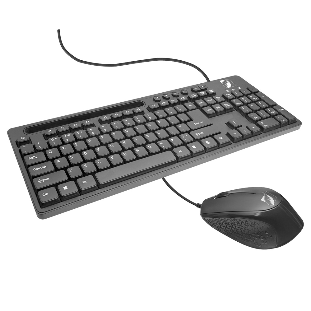 Kit De Teclado Con Teclas De Acceso Rápido Y Soporte Para Celular 18-8326